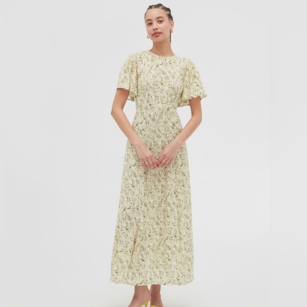 Hill House Dominique Dress in Basketweave Vine
